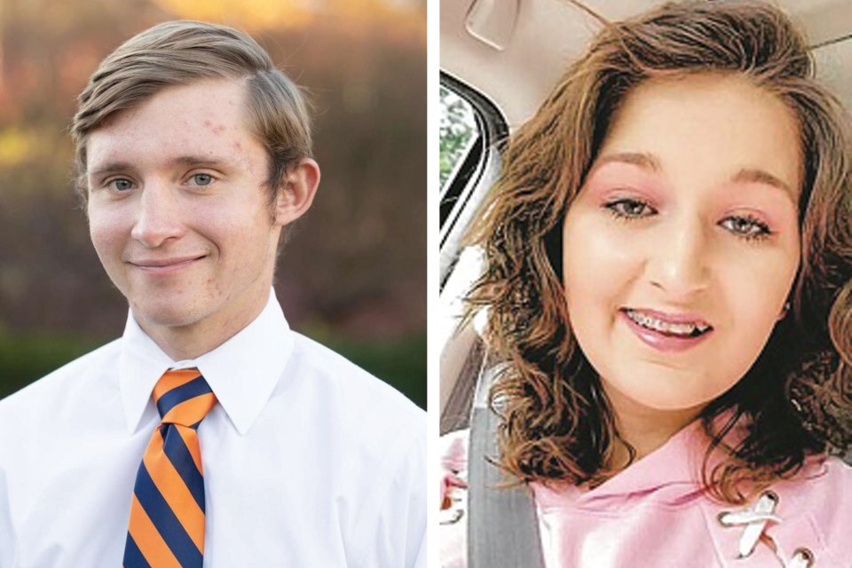 John JP Ramel and Alyssa Parrino, members of the Utica University community who passed away in the 2021-2022 academic year.